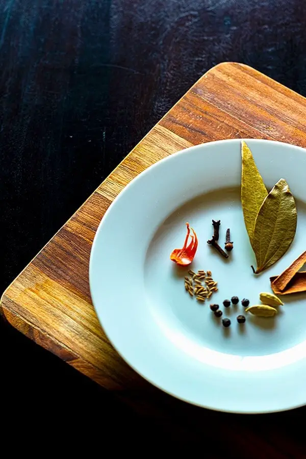 Khada Masala in a plate