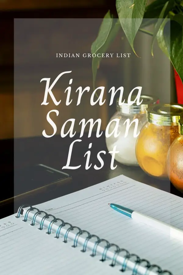 kirana saman list for monthly grocery in india sprout monk