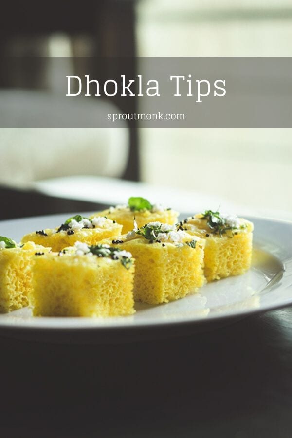 Spongy Dhokla pieces 