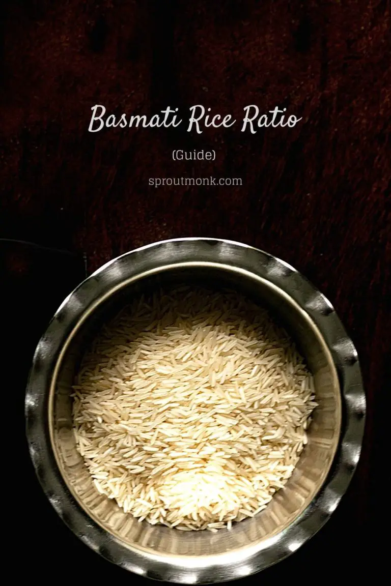 Basmati Rice To Water Ratio [Guide] Sprout Monk