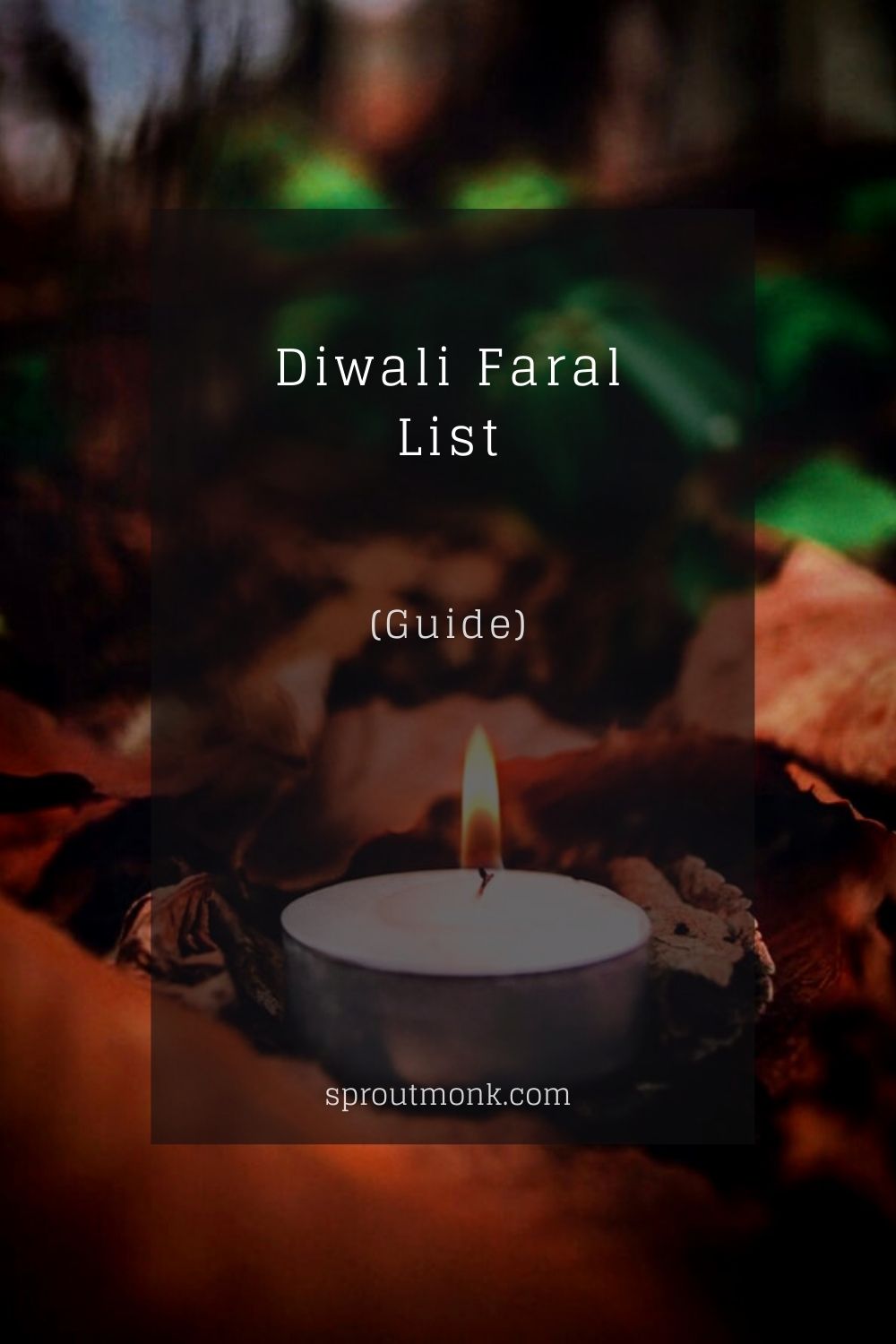 diwali faral list cover image