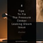 pressure cooker leaking steam guide cover image