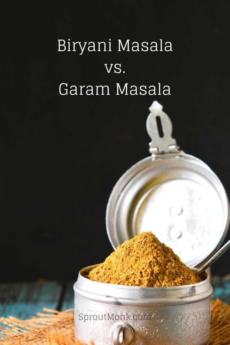 Biryani Masala vs. Garam Masala Guide] Sprout Monk