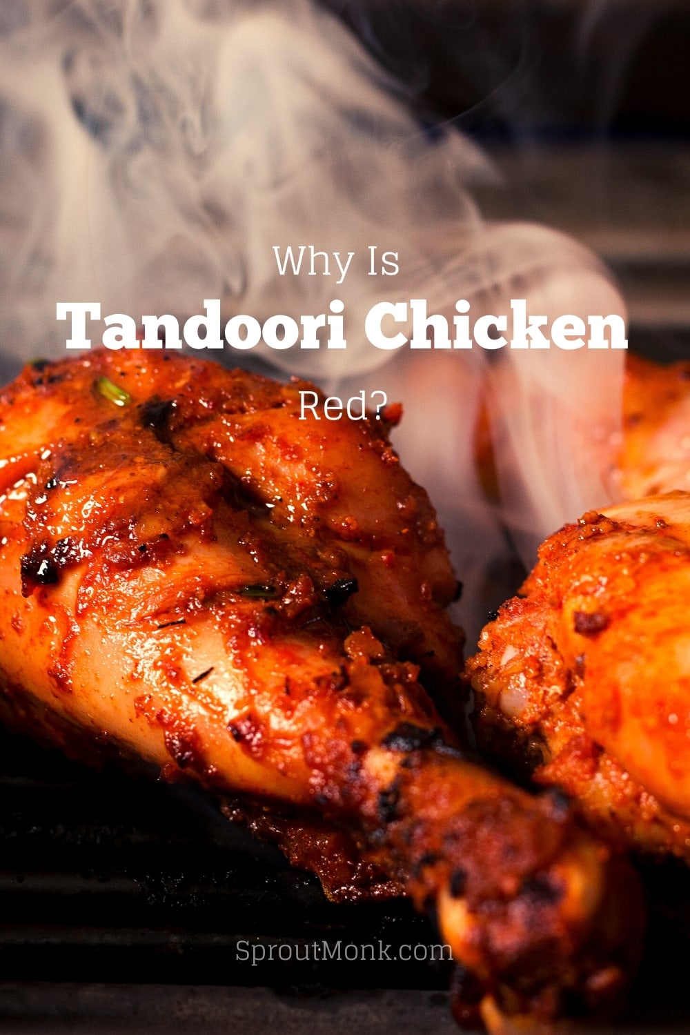 why is tandoori chicken red guide cover image