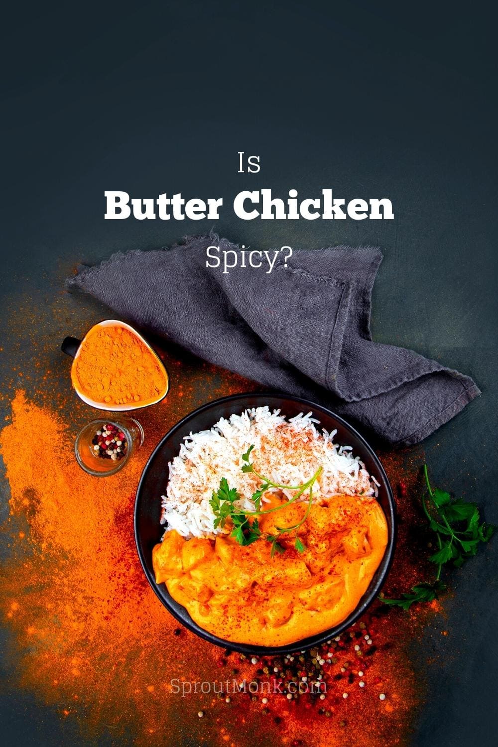 is butter chicken spicy cover image