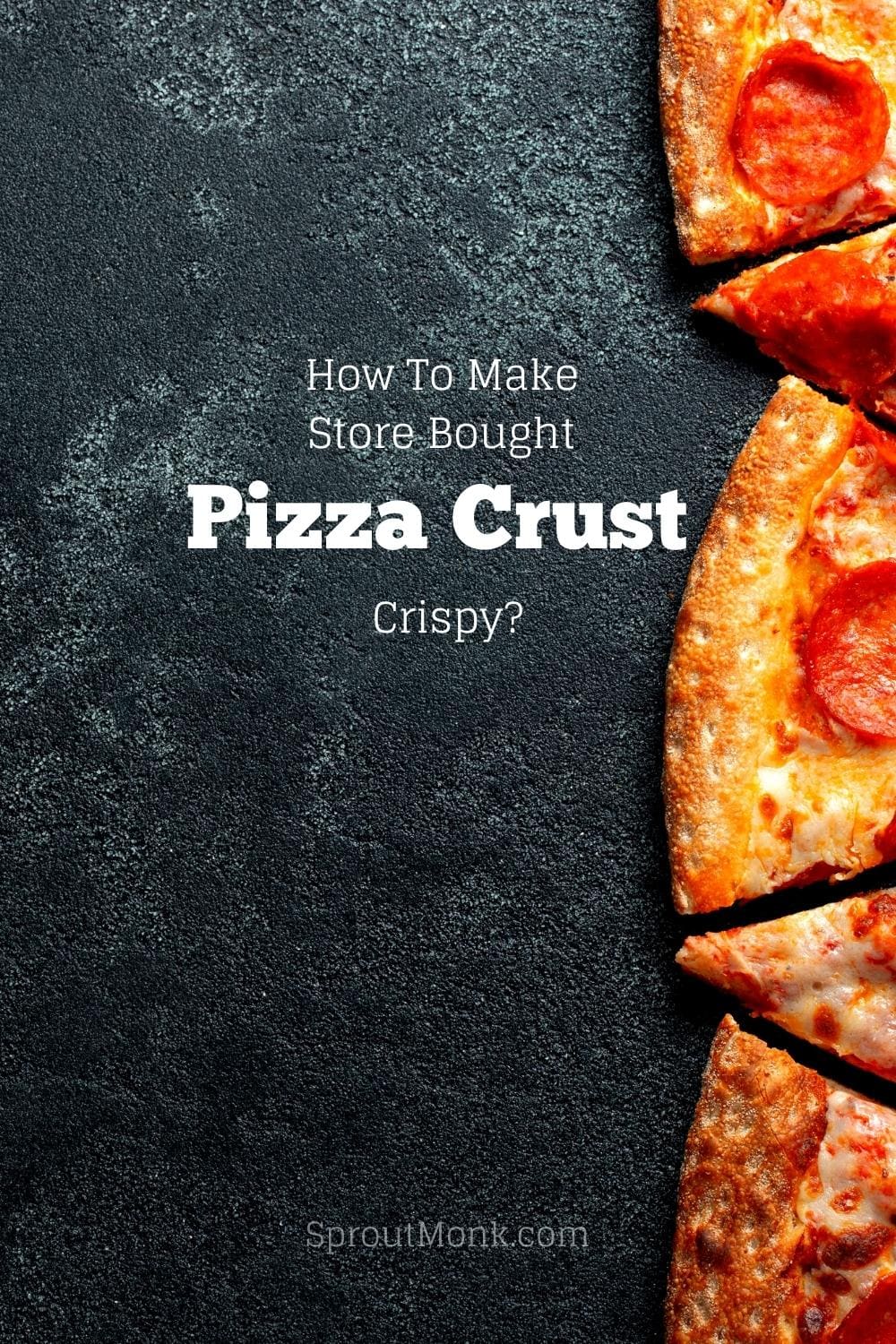 make store bought pizza crust crispy cover image