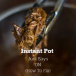 instant pot just says on cover image