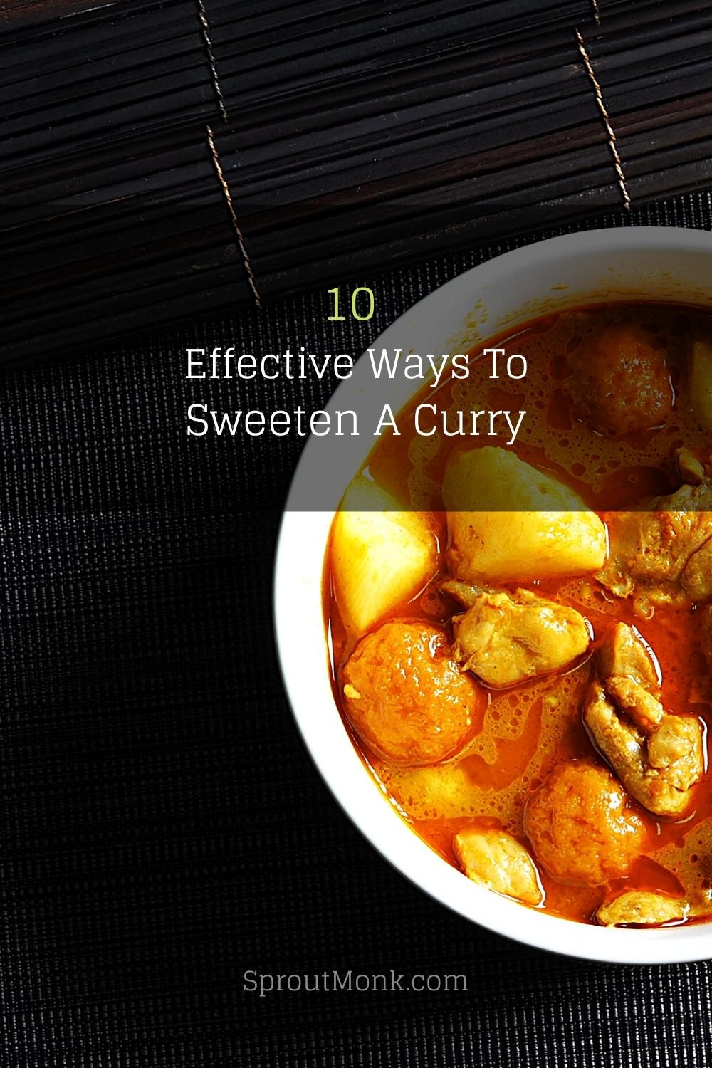 how to sweeten a curry cover image
