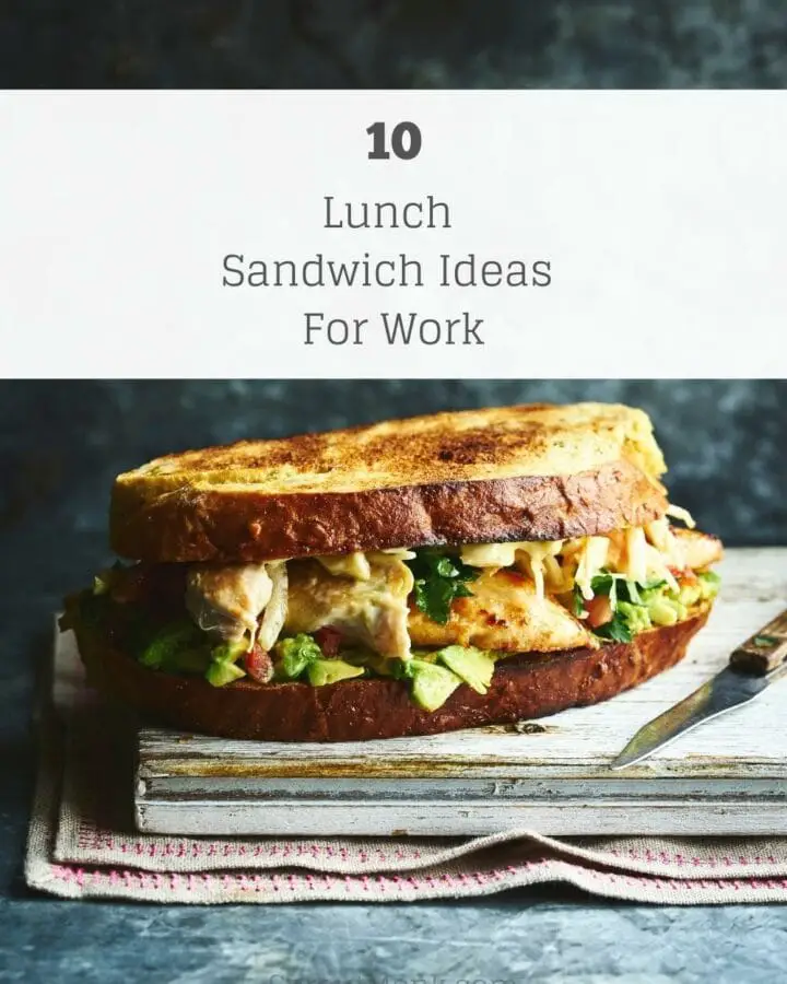 lunch sandwich ideas for work cover image