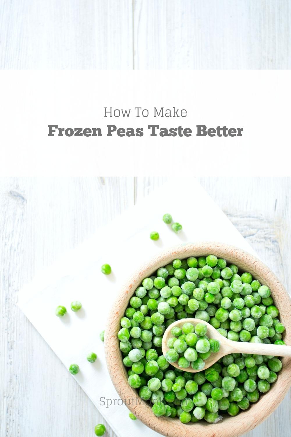 make frozen peas taste better cover image