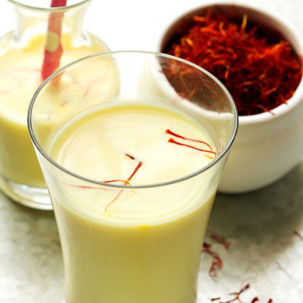saffron milk