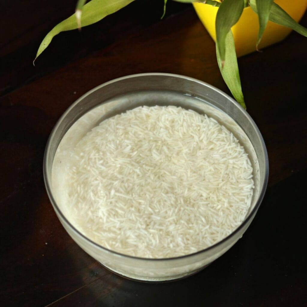 rinse basmati rice